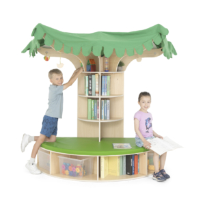 ספריית בית העץ מעוגלת